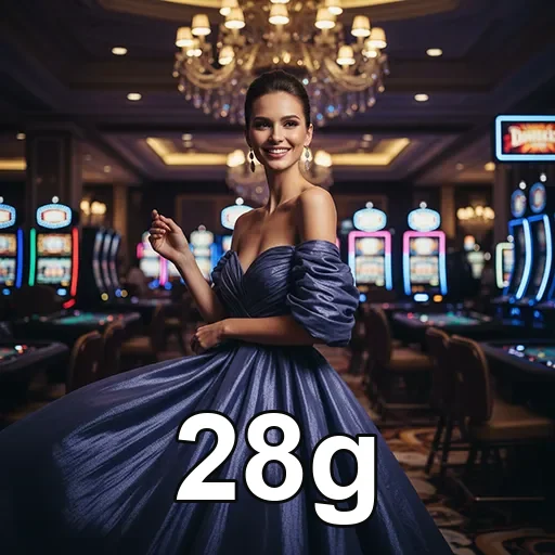 Tela de celular com interface simples da plataforma 28g