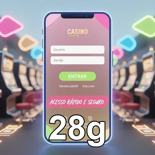 App 28g com regras e suporte em interface premium